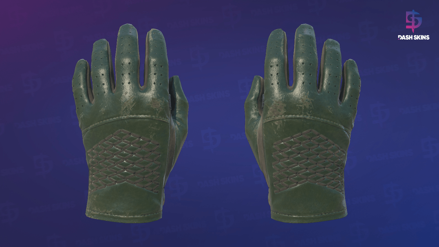 ★ Driver Gloves | Racing Green (Field-Tested) Screenshot Playside