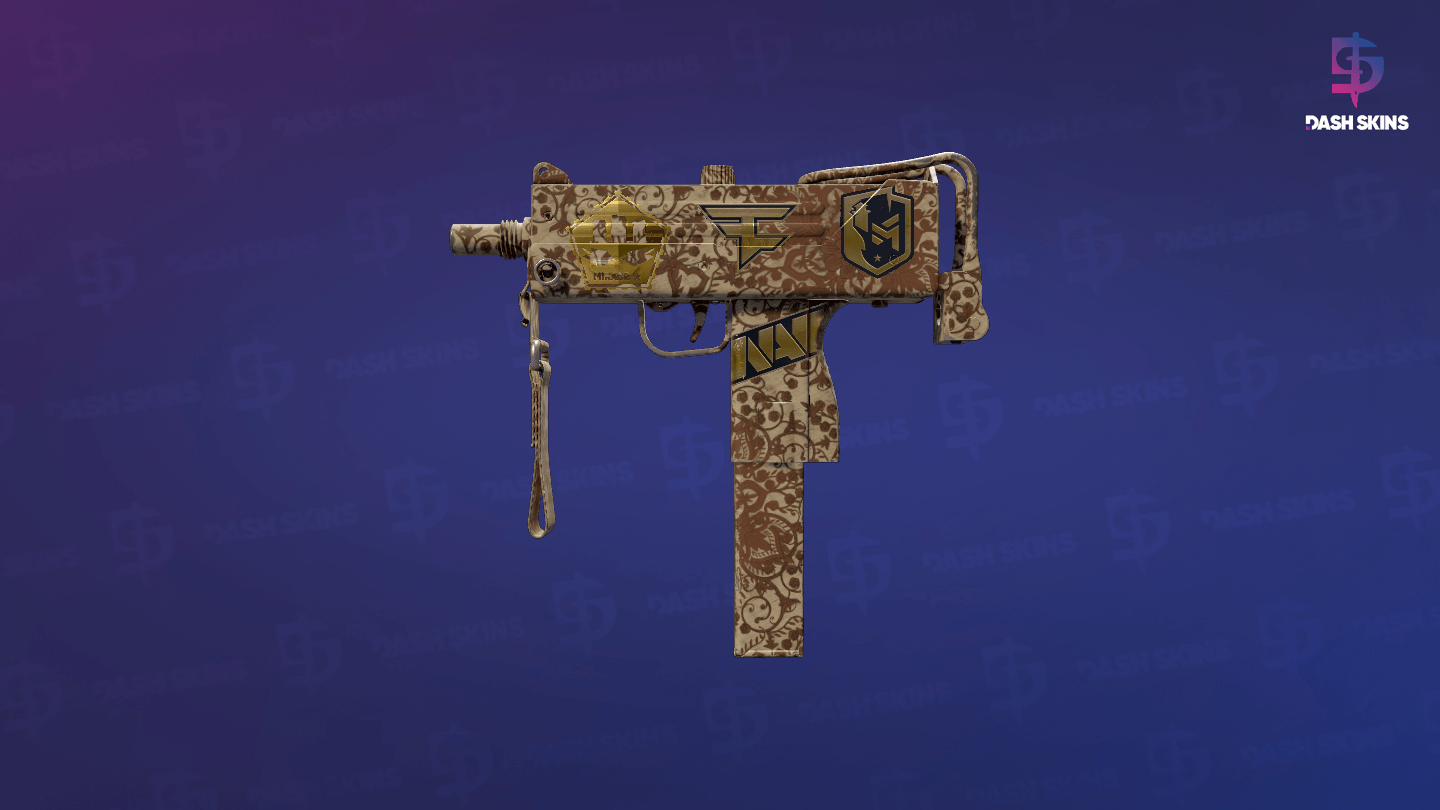 Souvenir MAC-10 | Sienna Damask (Factory New) Screenshot Playside