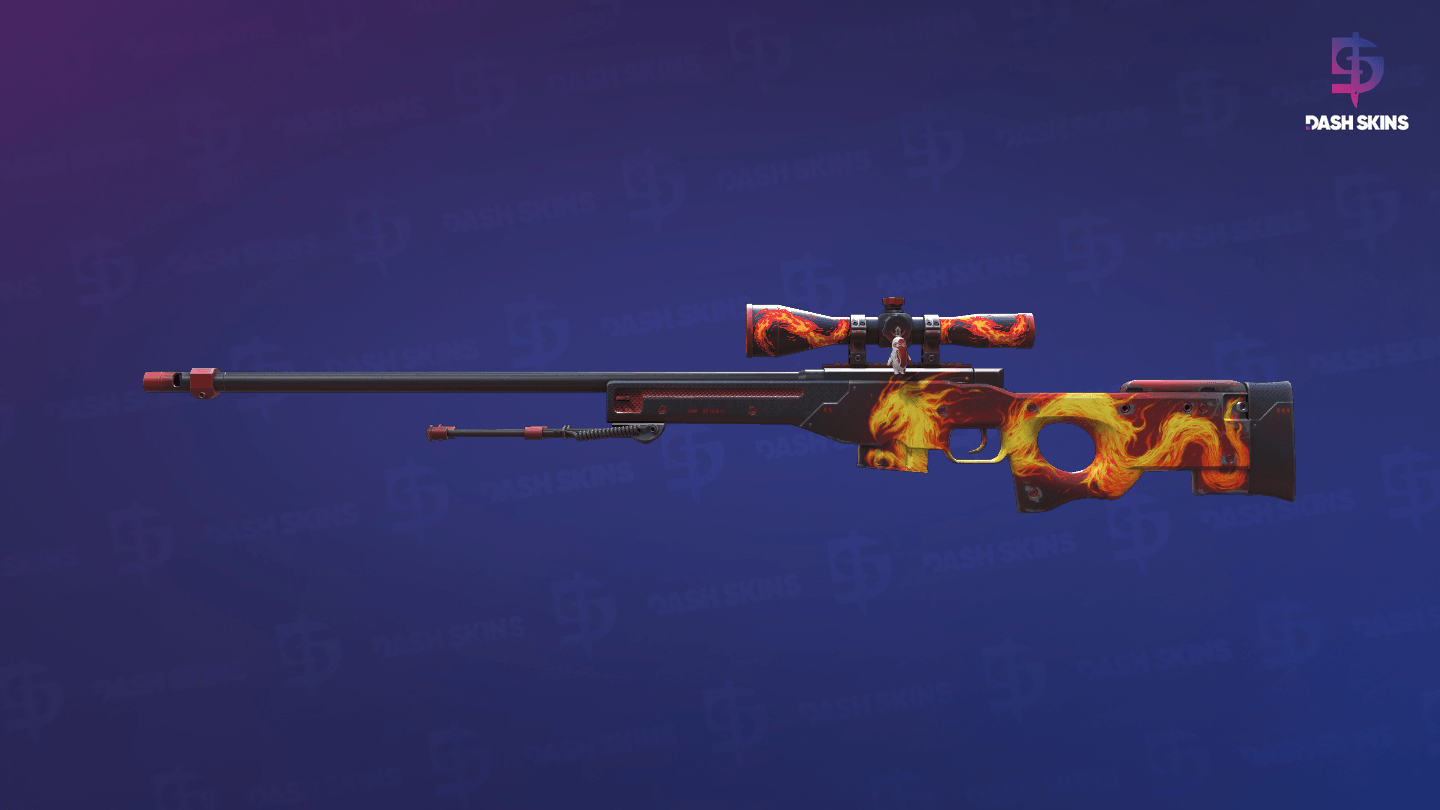 AWP | Wildfire (Field-Tested) Screenshot Playside
