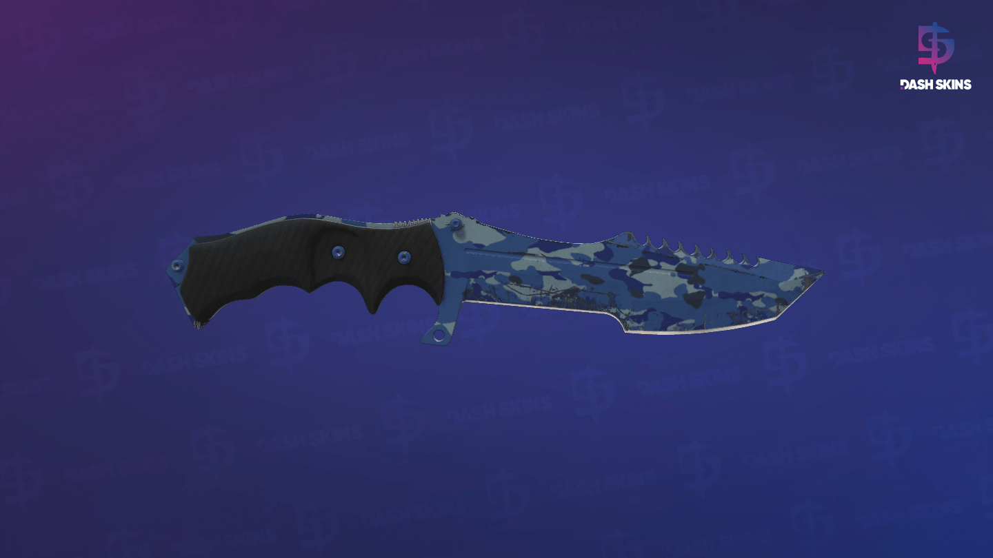 ★ Huntsman Knife | Bright Water (Field-Tested) Screenshot Playside