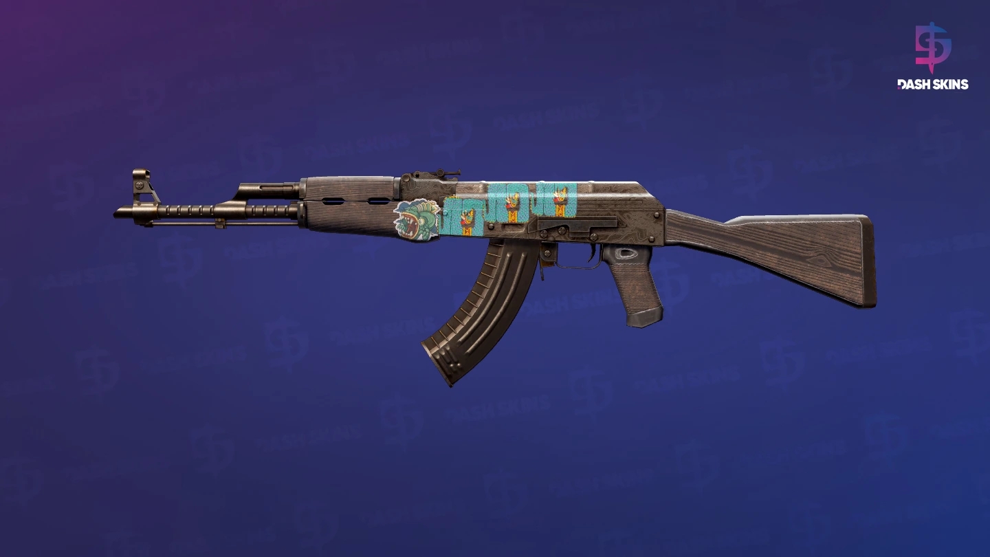 AK-47 | Steel Delta (Battle-Scarred) Screenshot Playside
