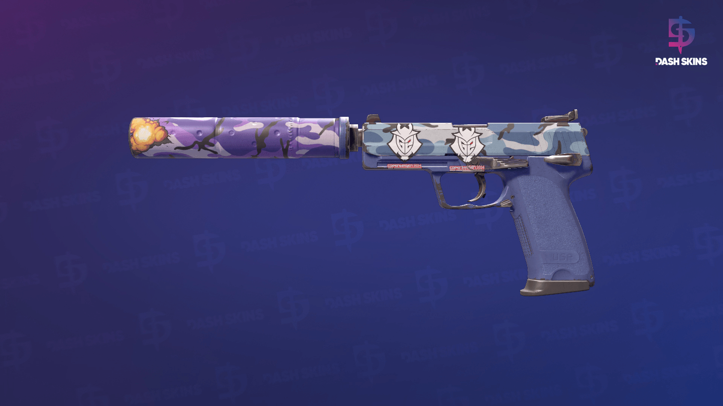USP-S | Alpine Camo (Field-Tested) Screenshot Playside