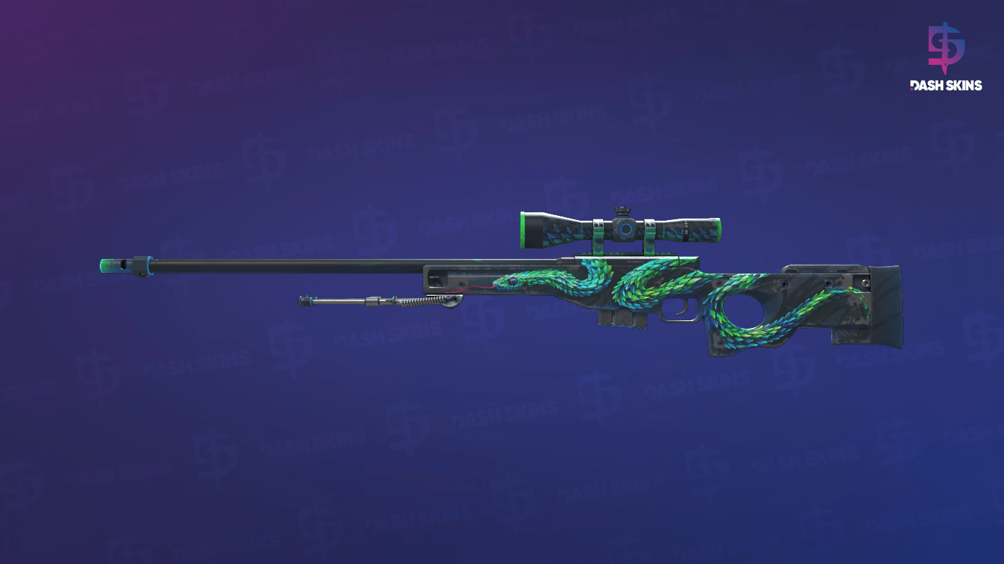 AWP | Atheris (Well-Worn) Screenshot Playside