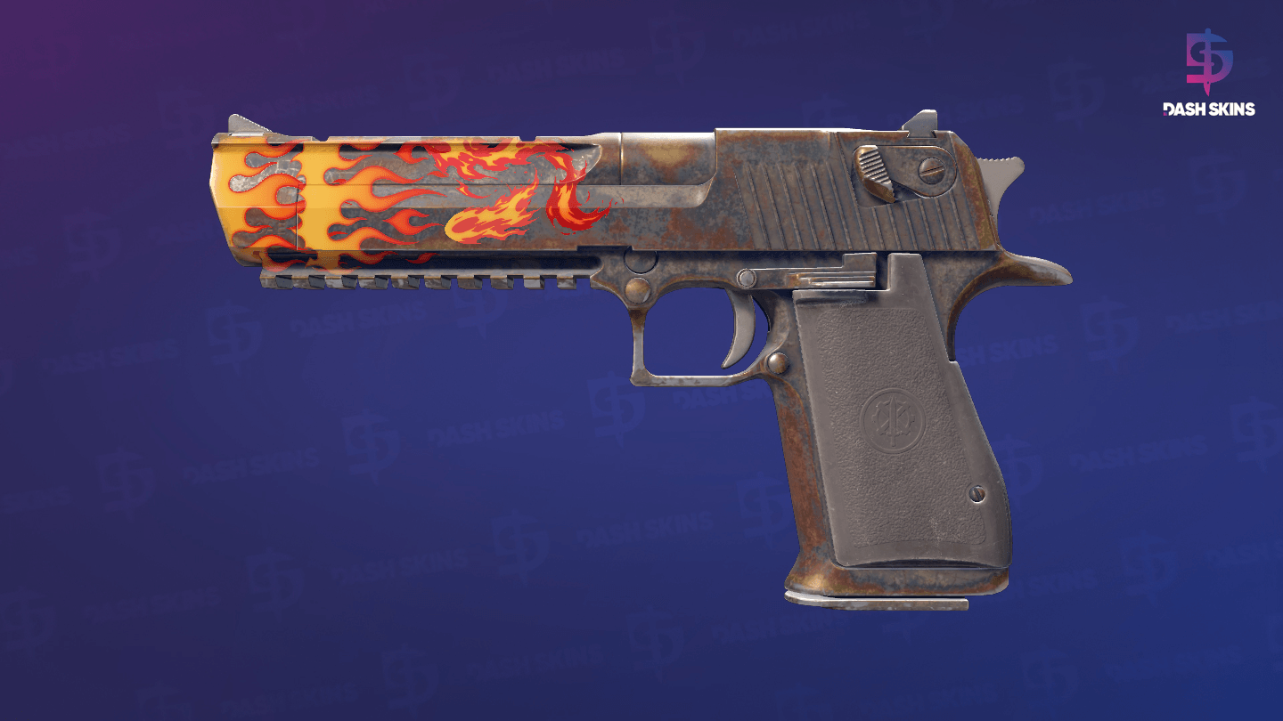Desert Eagle | Heat Treated (Battle-Scarred) Screenshot Playside
