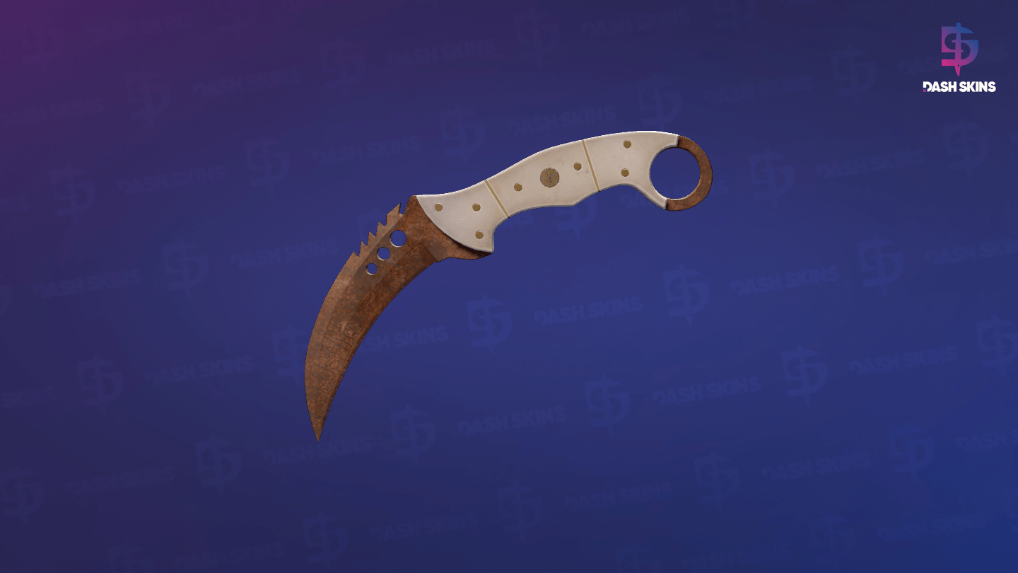 ★ Talon Knife | Rust Coat (Battle-Scarred) Screenshot Playside