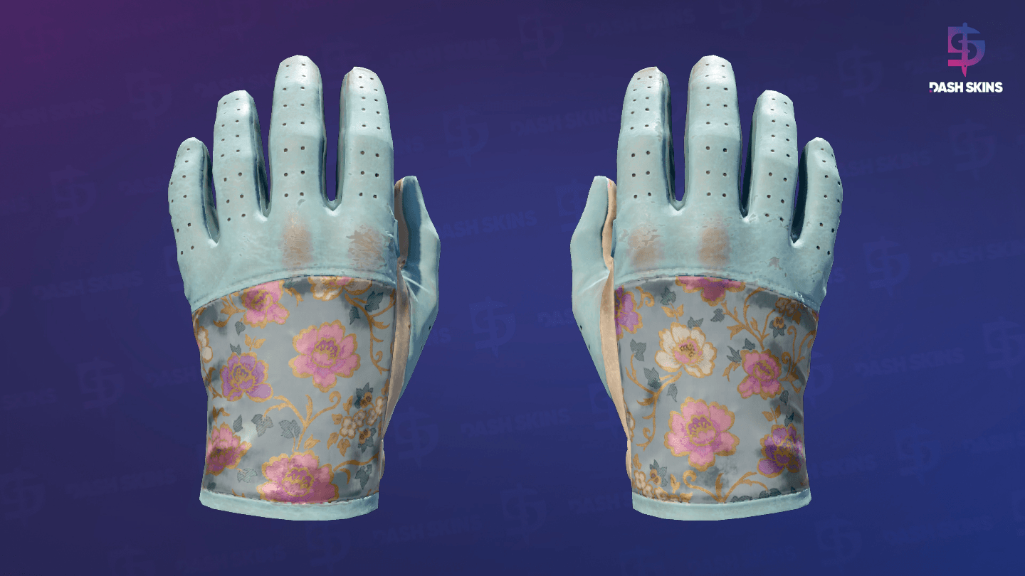 ★ Driver Gloves | Brocade Flowers (Well-Worn) Screenshot Playside
