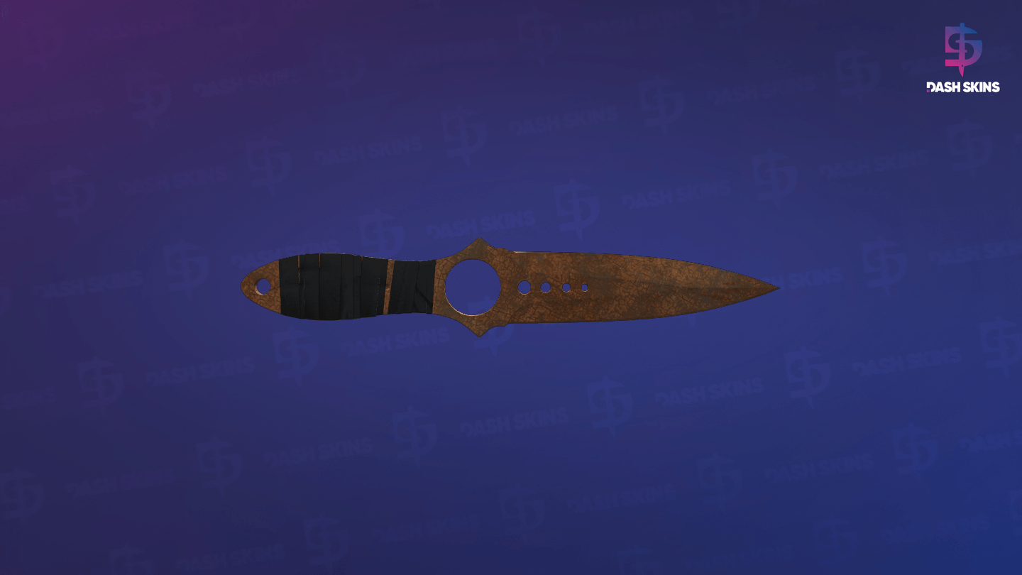 ★ Skeleton Knife | Rust Coat (Battle-Scarred) Screenshot Playside