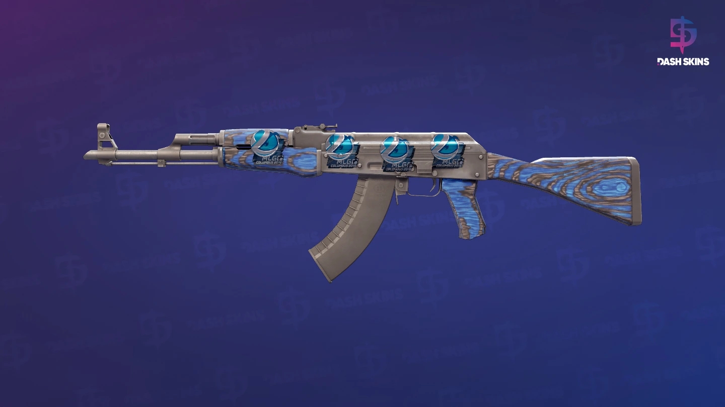 AK-47 | Blue Laminate (Field-Tested) Screenshot Playside
