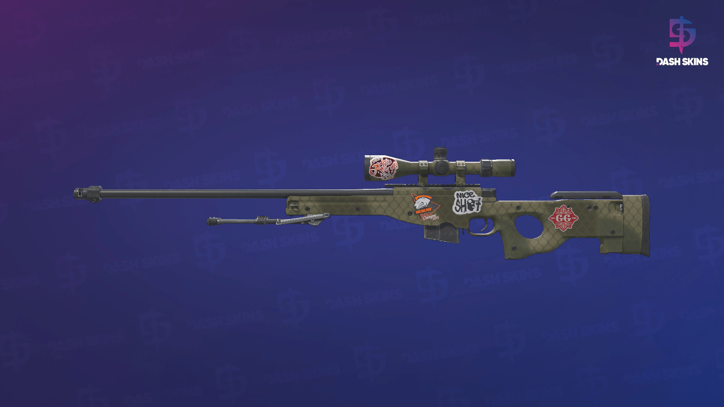 AWP | Safari Mesh (Minimal Wear) Screenshot Playside