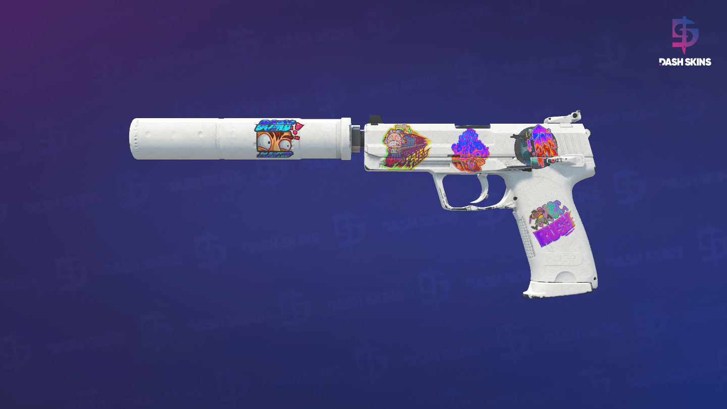 USP-S | Whiteout (Field-Tested) Screenshot Playside