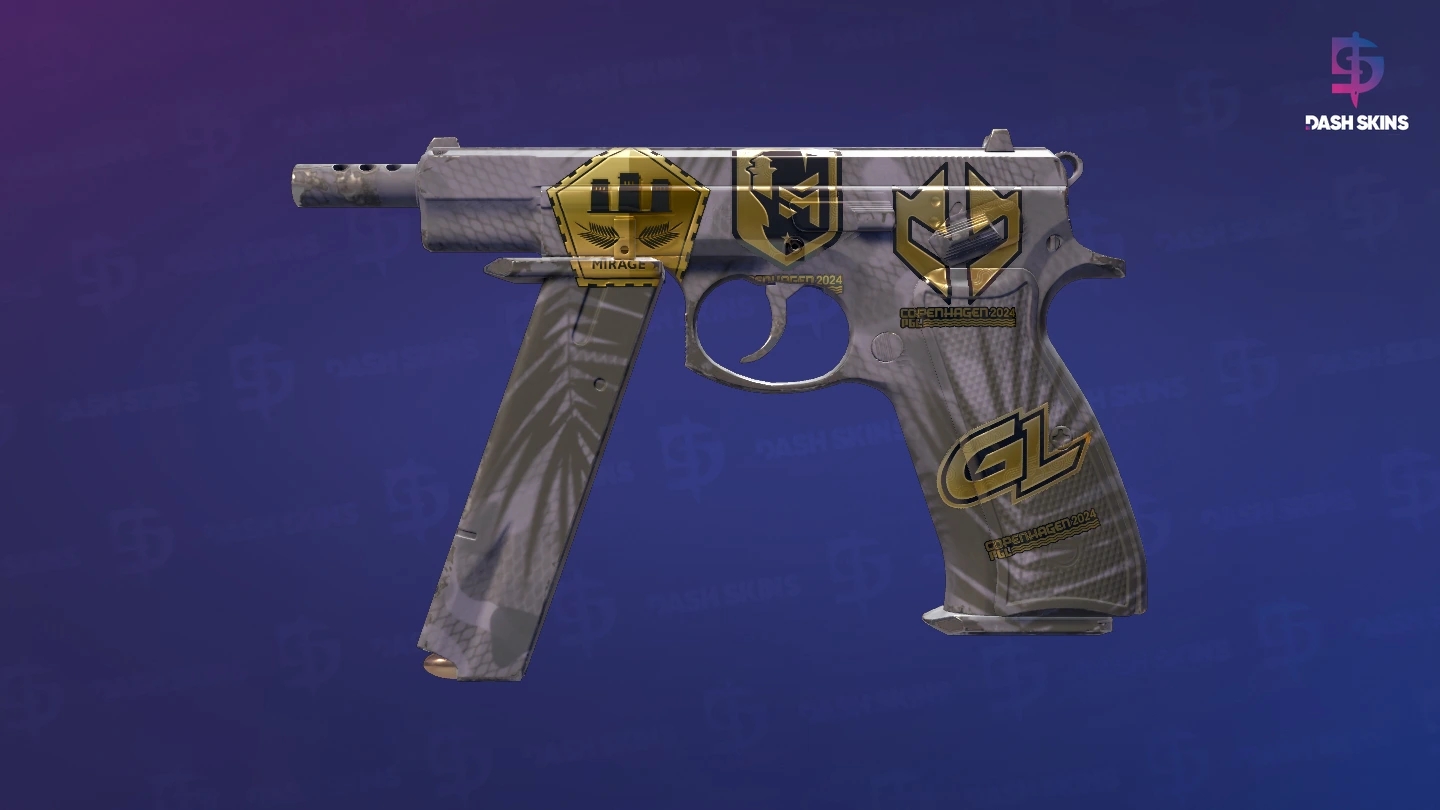 Souvenir CZ75-Auto | Midnight Palm (Minimal Wear) Screenshot Playside