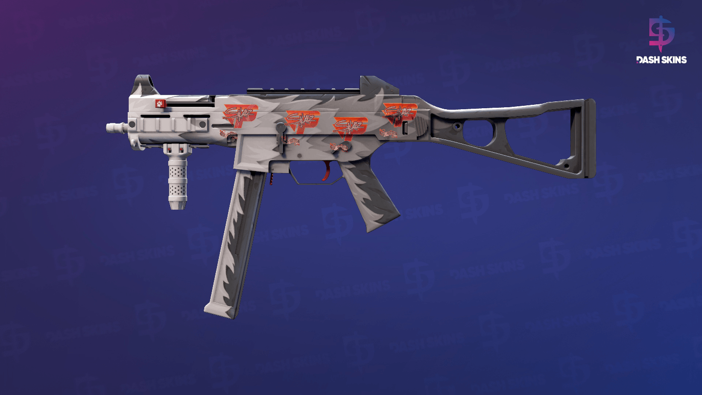 UMP-45 | Arctic Wolf (Factory New) Screenshot Playside