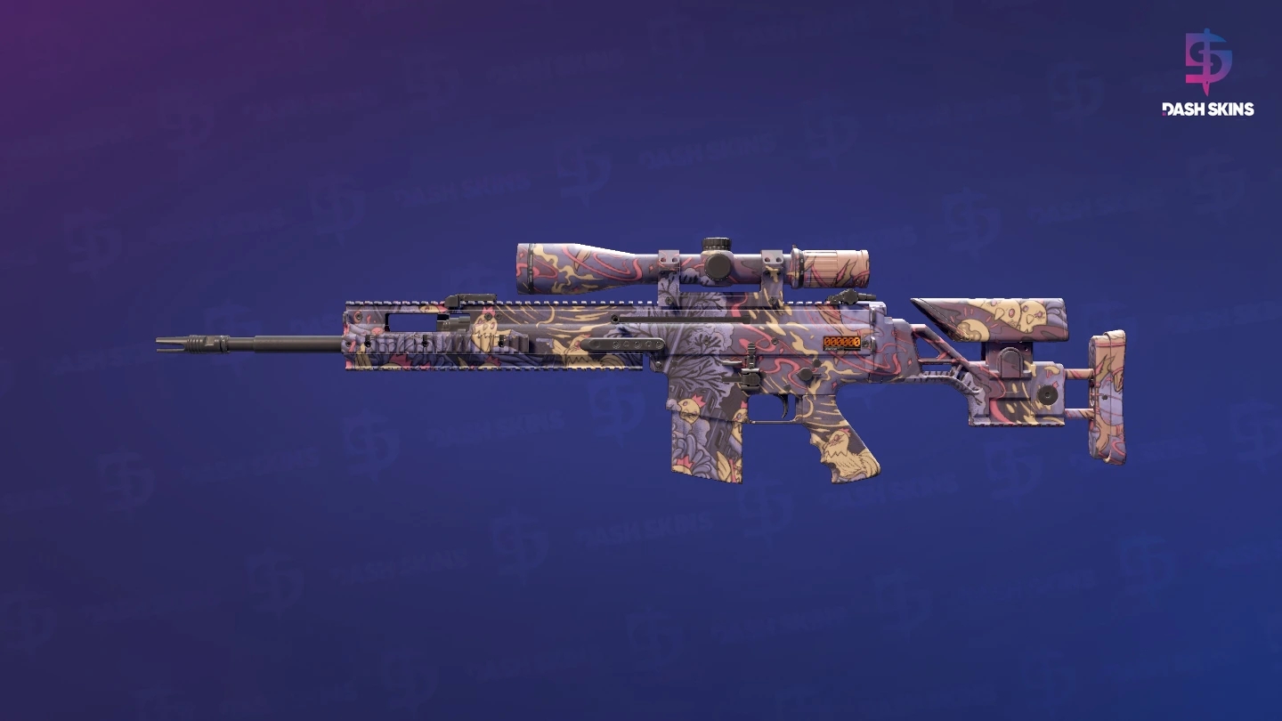 StatTrak™ SCAR-20 | Poultrygeist (Factory New) Screenshot Playside
