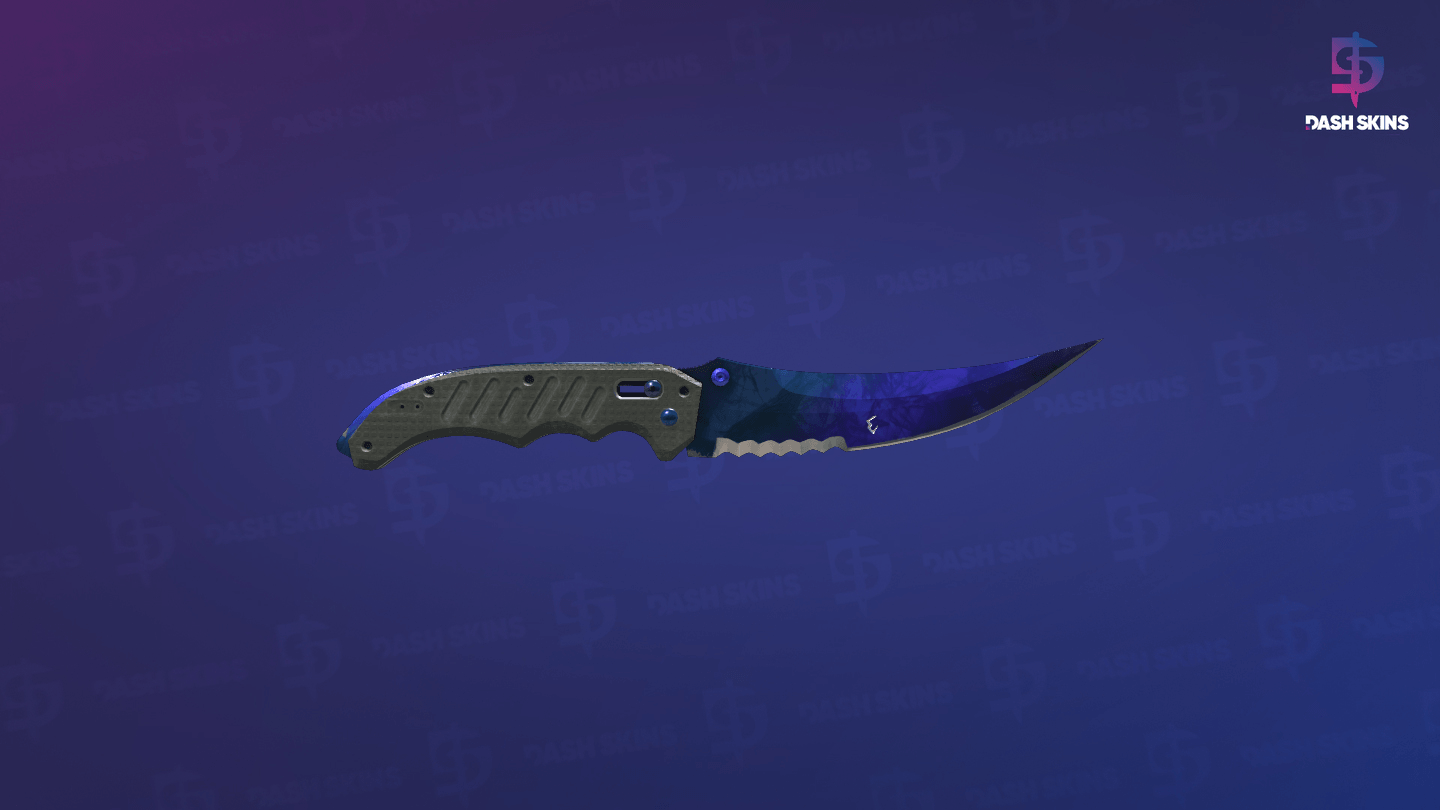 ★ StatTrak™ Flip Knife | Doppler (Factory New) - Phase 3 Screenshot Playside