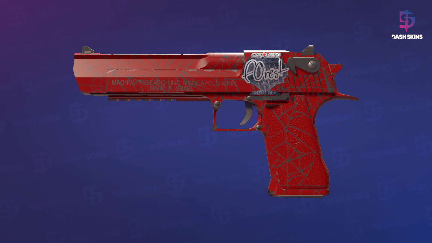 Desert Eagle | Crimson Web (Field-Tested) Screenshot Playside