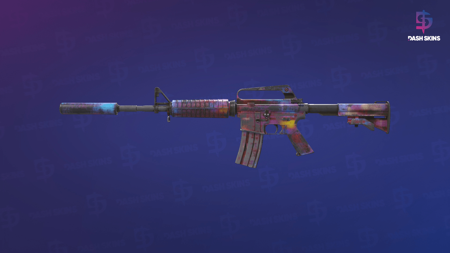 M4A1-S | Glitched Paint (Battle-Scarred) Screenshot Playside