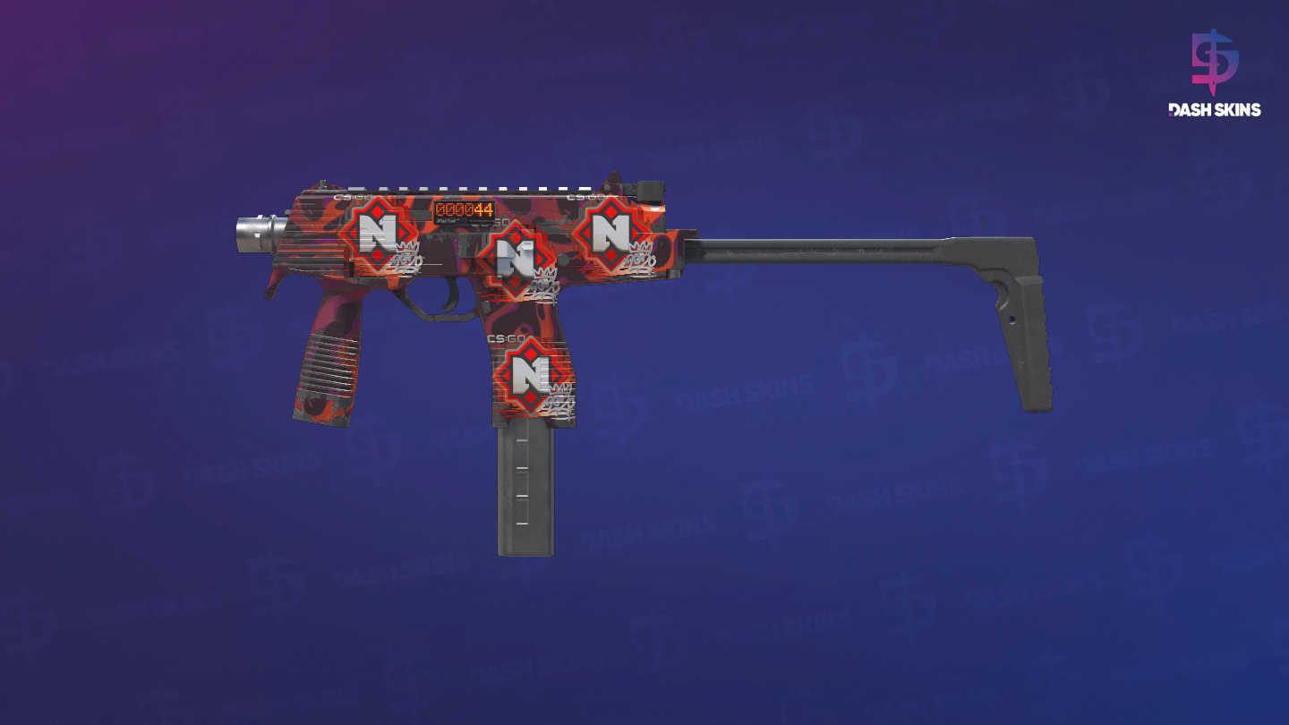 StatTrak™ MP9 | Ruby Poison Dart (Field-Tested) Screenshot Playside