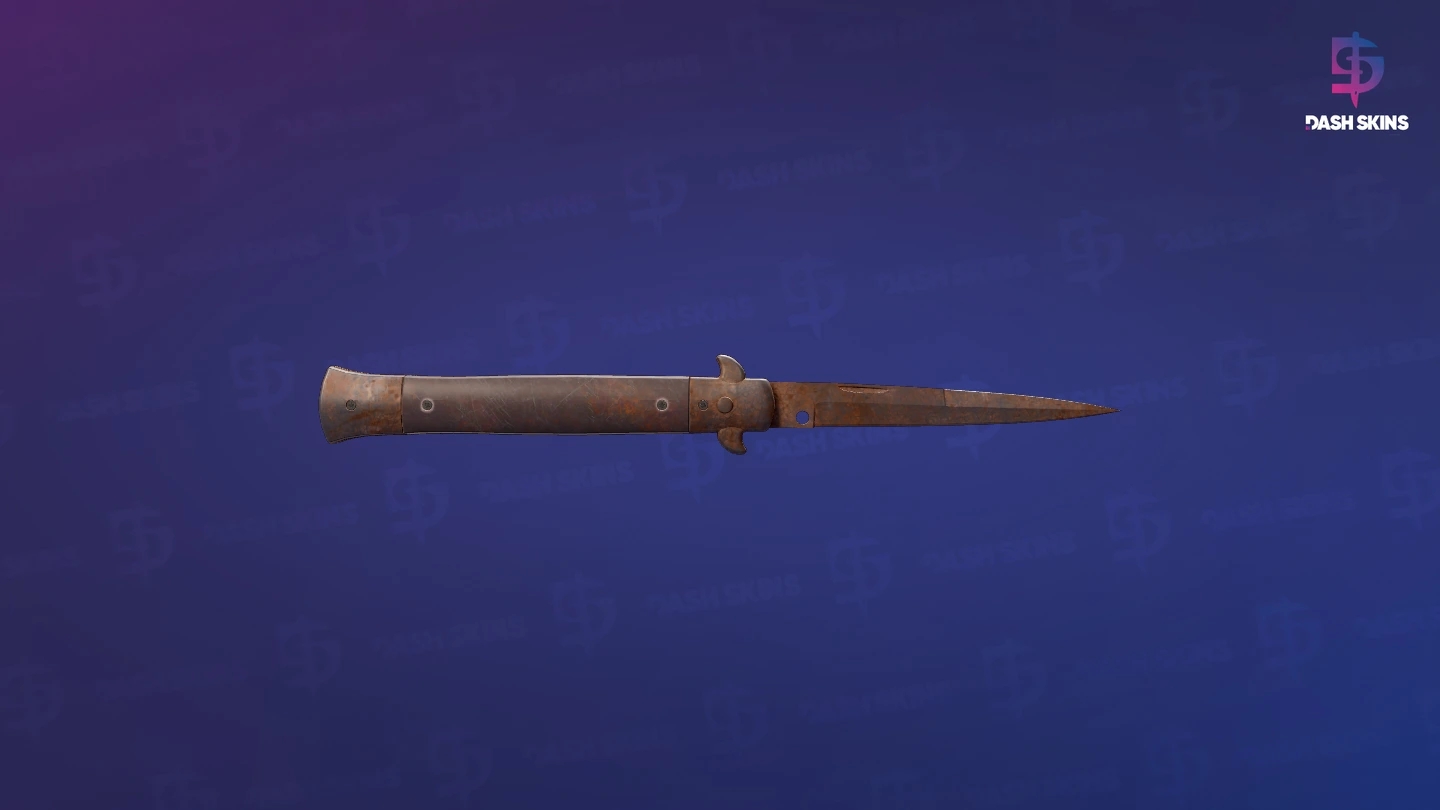 ★ Stiletto Knife | Rust Coat (Battle-Scarred) Screenshot Playside