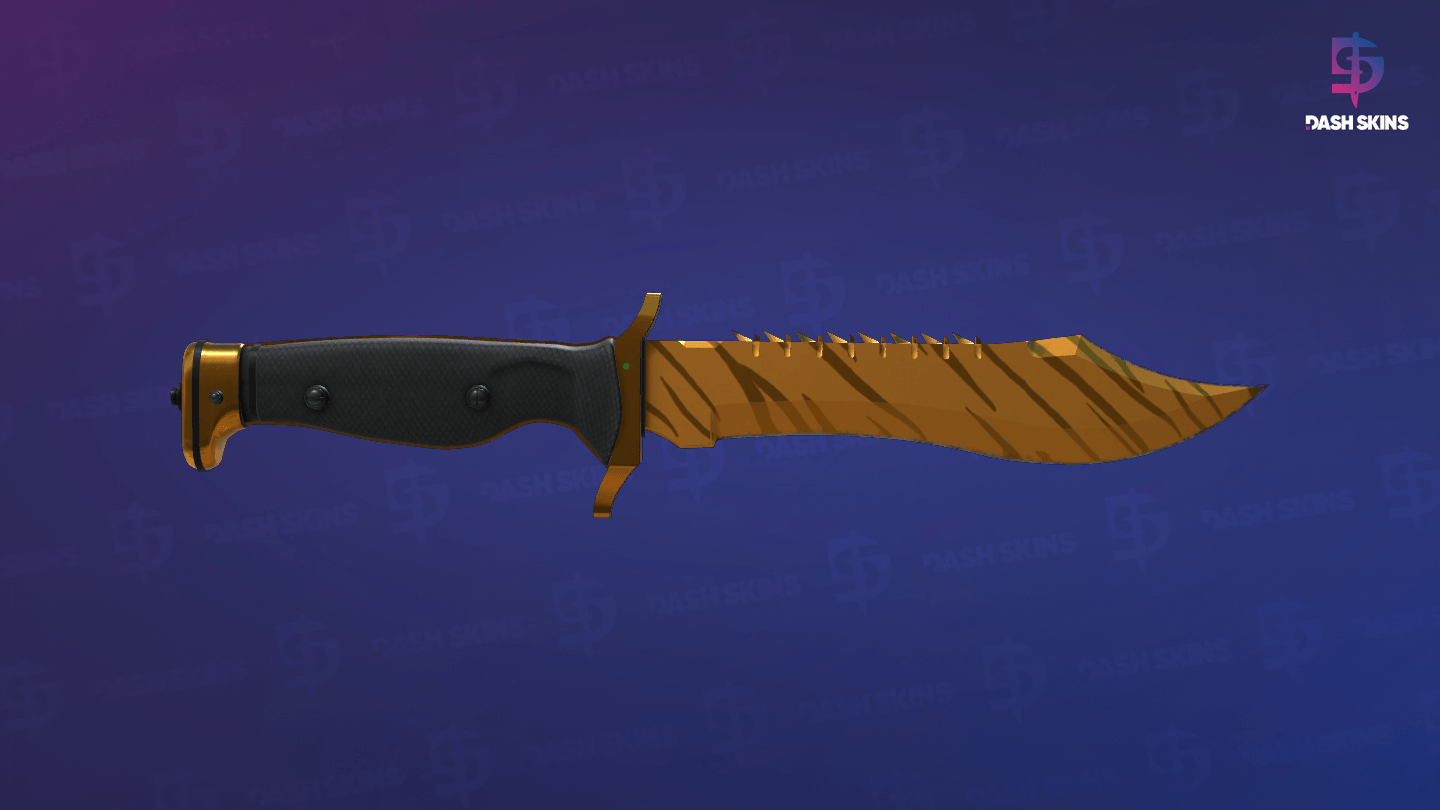 ★ Bowie Knife | Tiger Tooth (Factory New) Screenshot Playside