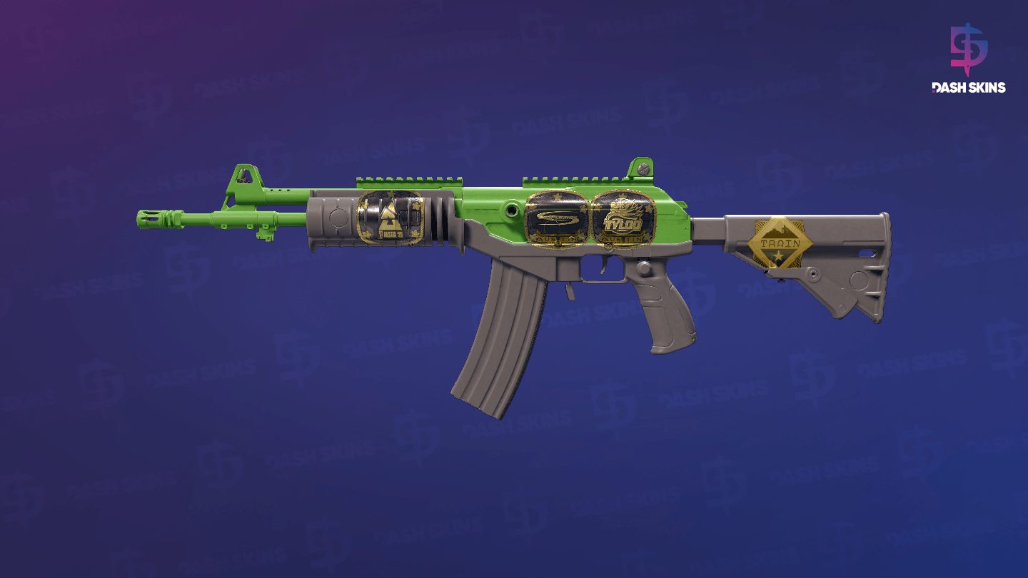Souvenir Galil AR | Green Apple (Minimal Wear) Screenshot Playside
