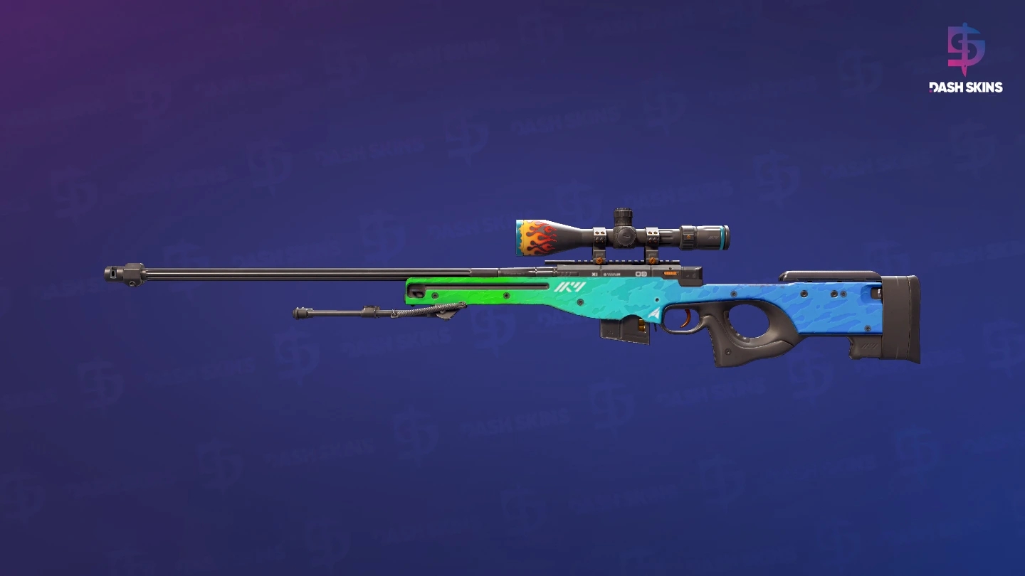 AWP | Ice Coaled (Field-Tested) Screenshot Playside
