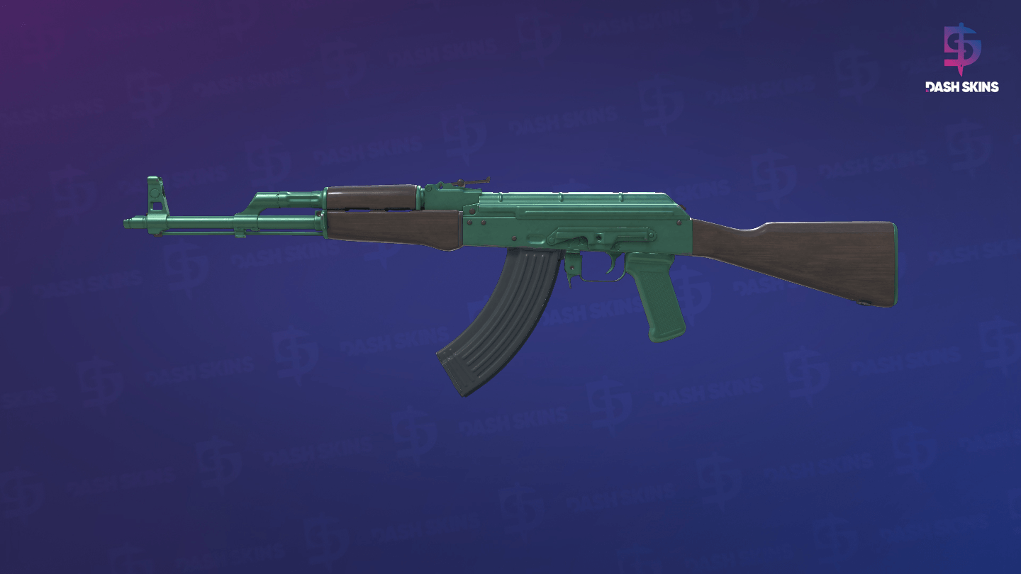 AK-47 | Wintergreen (Factory New) Screenshot Playside