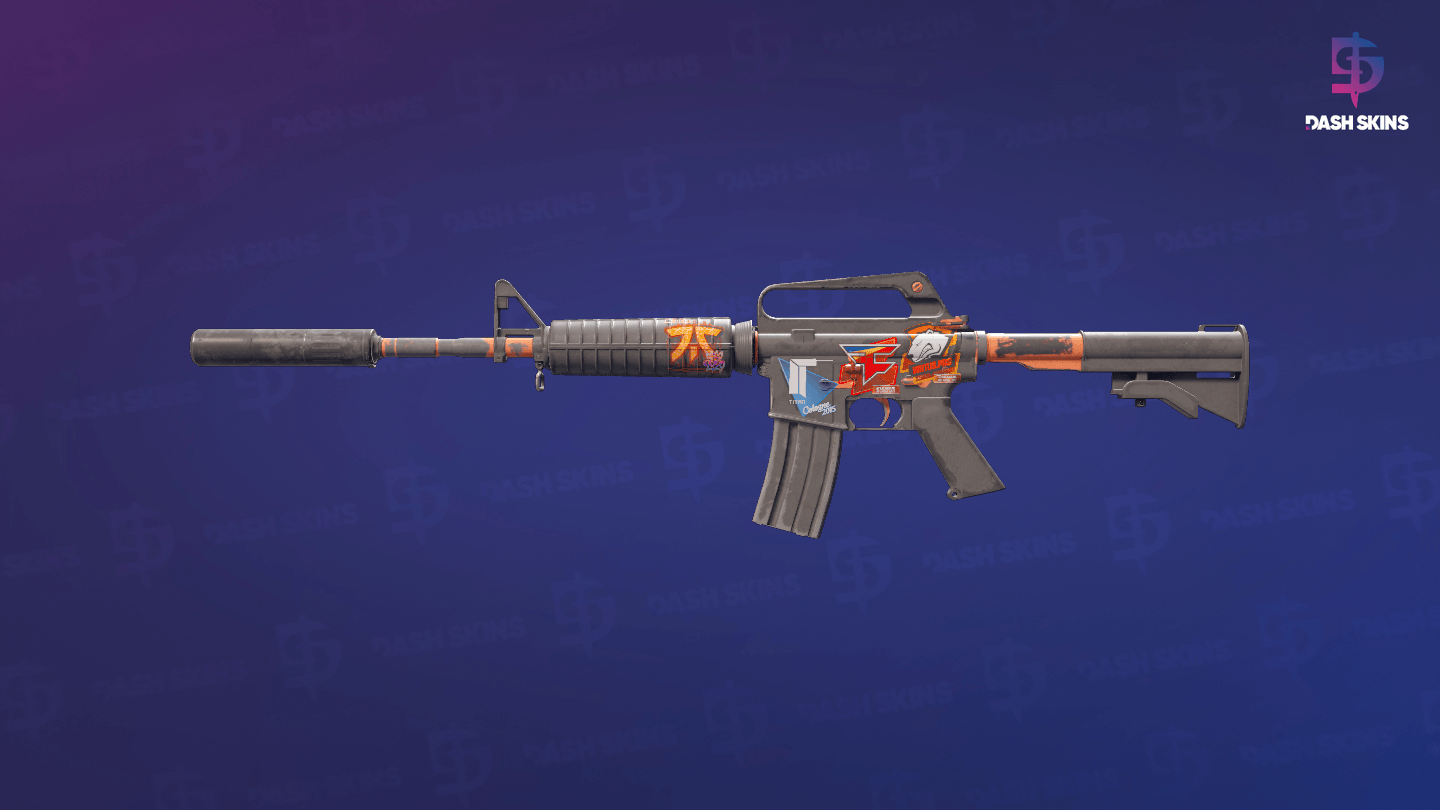 M4A1-S | Nitro (Battle-Scarred) Screenshot Playside