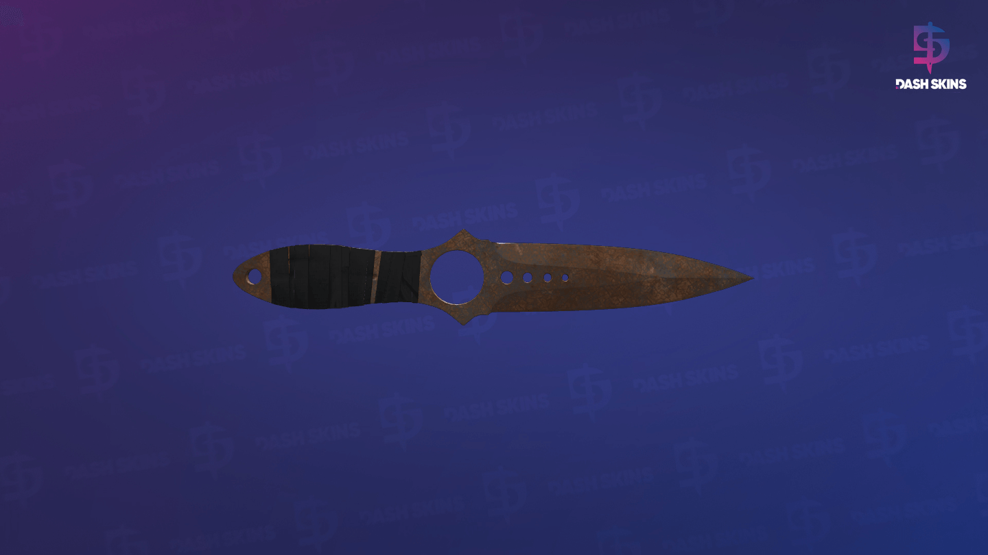 ★ Skeleton Knife | Rust Coat (Battle-Scarred) Screenshot Playside