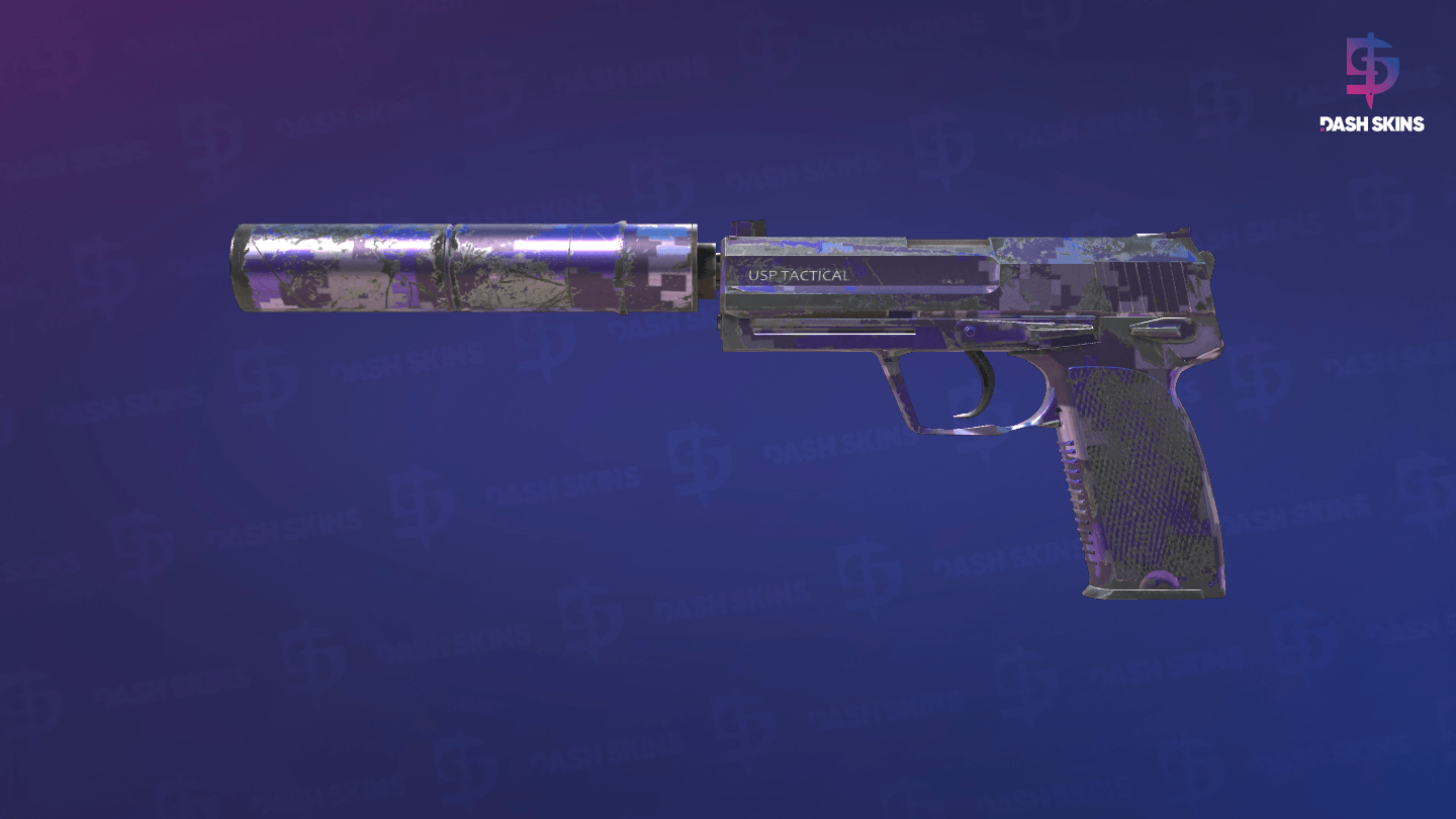USP-S | Purple DDPAT (Field-Tested) Screenshot Playside