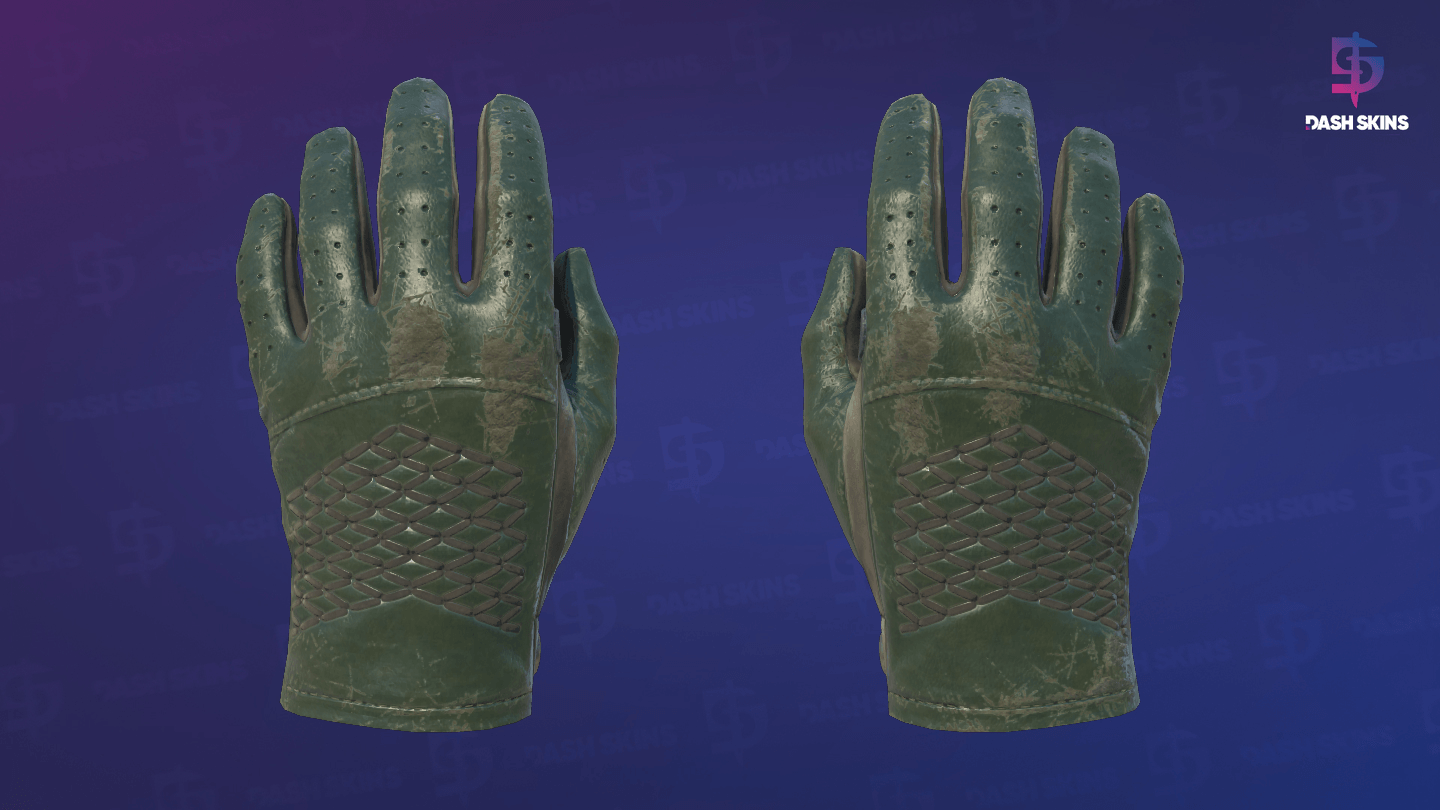 ★ Driver Gloves | Racing Green (Battle-Scarred) Screenshot Playside