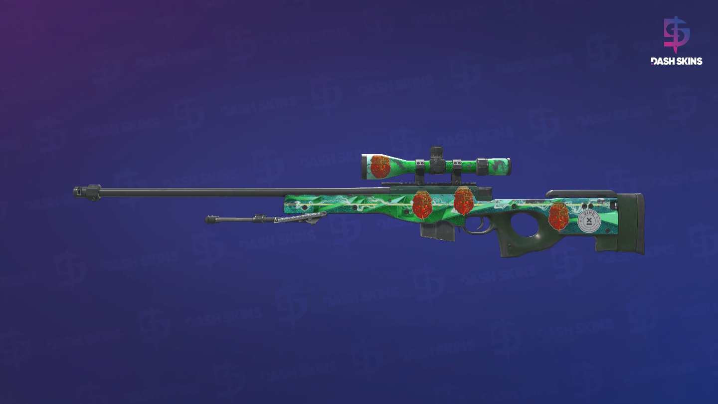 AWP | Green Energy (Field-Tested) Screenshot Playside