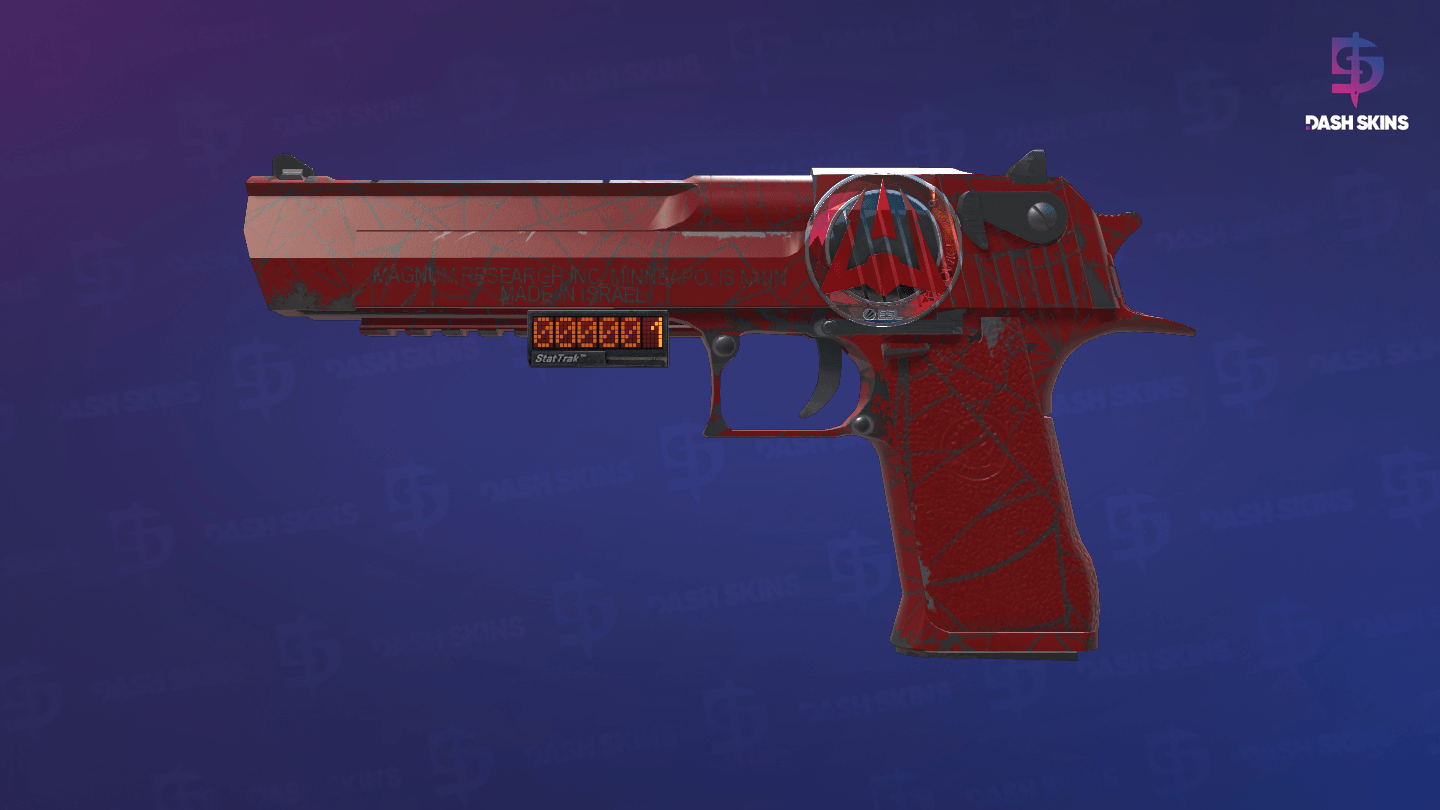 StatTrak™ Desert Eagle | Crimson Web (Minimal Wear) Screenshot Playside
