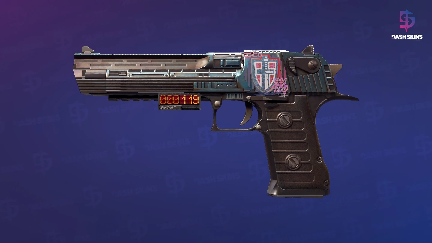 StatTrak™ Desert Eagle | Directive (Battle-Scarred) Screenshot Playside