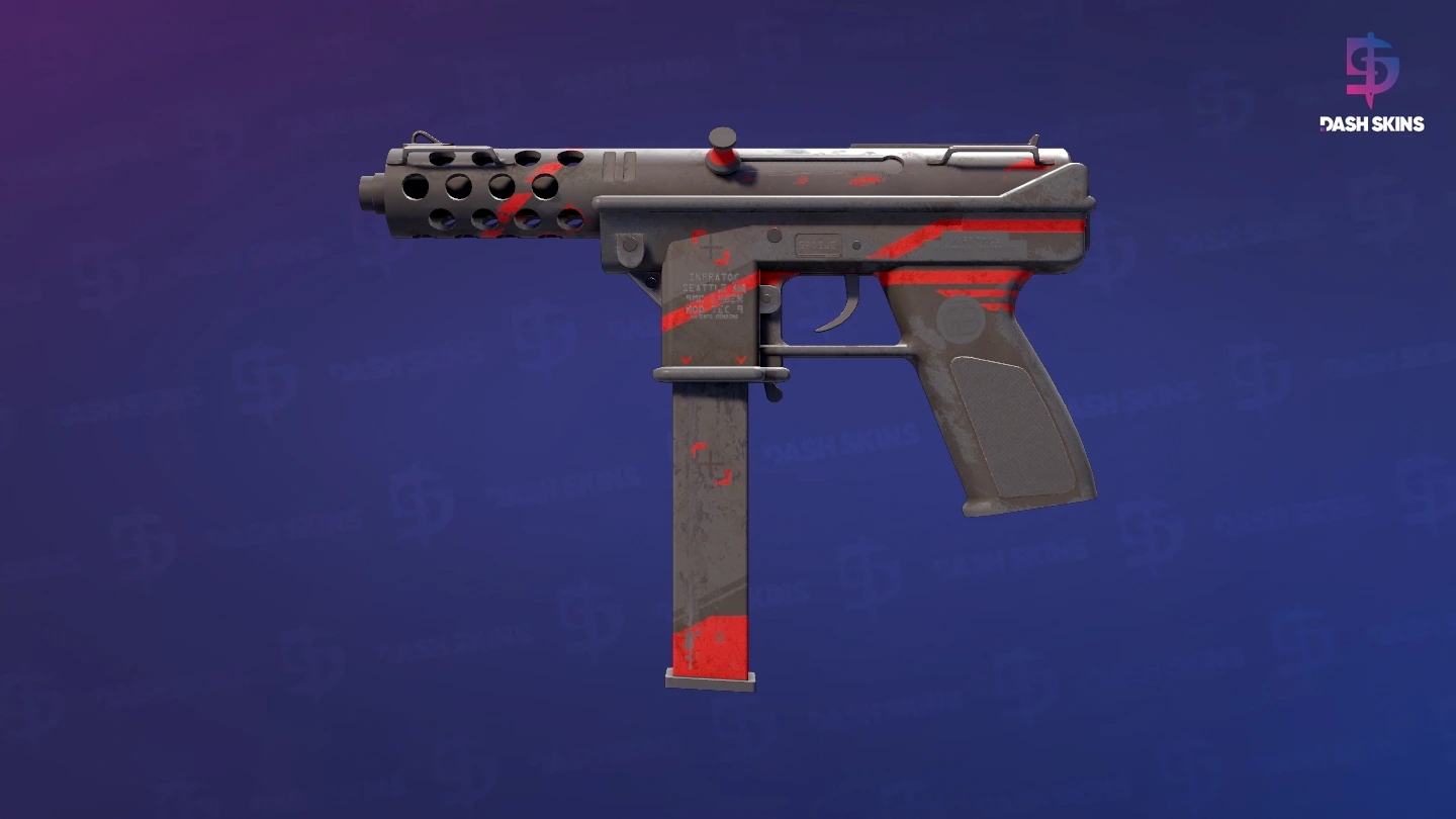 Tec-9 | Isaac (Battle-Scarred) Screenshot Playside