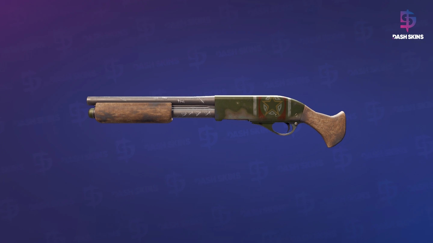 Sawed-Off | Fubar (Battle-Scarred) Screenshot Playside