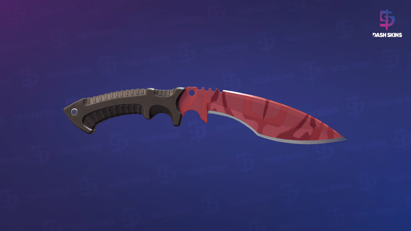 ★ Kukri Knife | Slaughter (Minimal Wear) Screenshot Playside