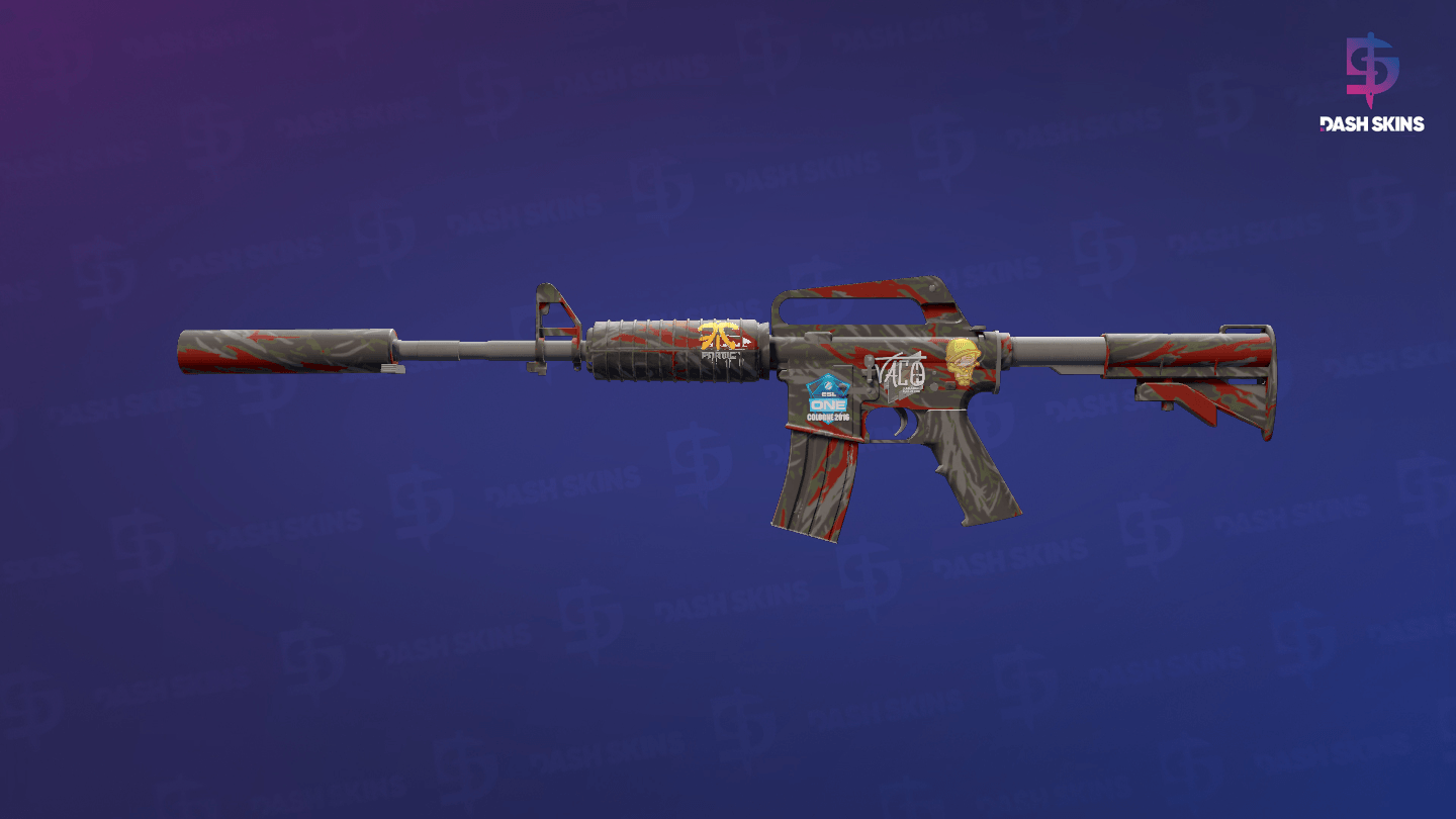 M4A1-S | Blood Tiger (Minimal Wear) Screenshot Playside