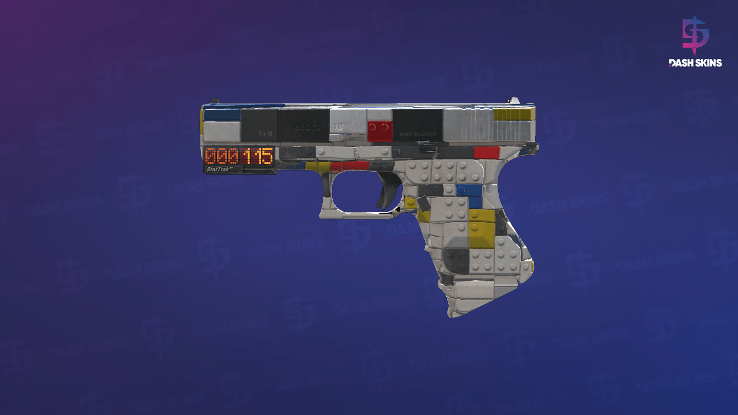 StatTrak™ Glock-18 | Block-18 (Field-Tested) Screenshot Playside