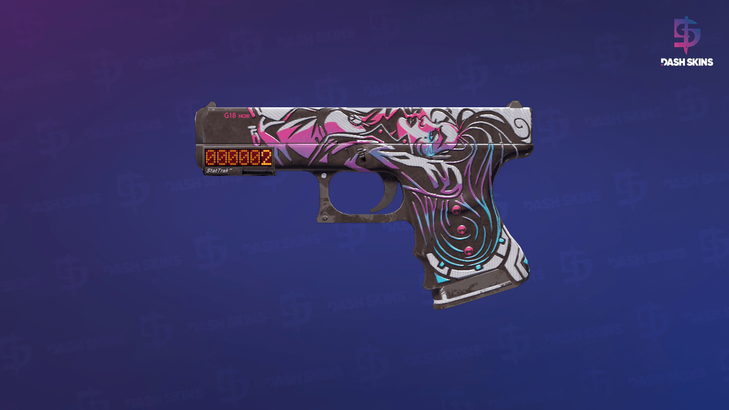 StatTrak™ Glock-18 | Neo-Noir (Field-Tested) Screenshot Playside
