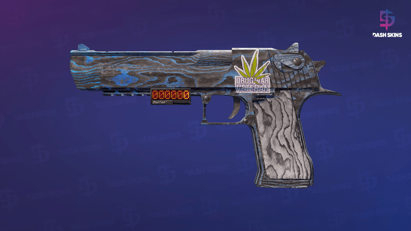 StatTrak™ Desert Eagle | Blue Ply (Battle-Scarred) Screenshot Playside