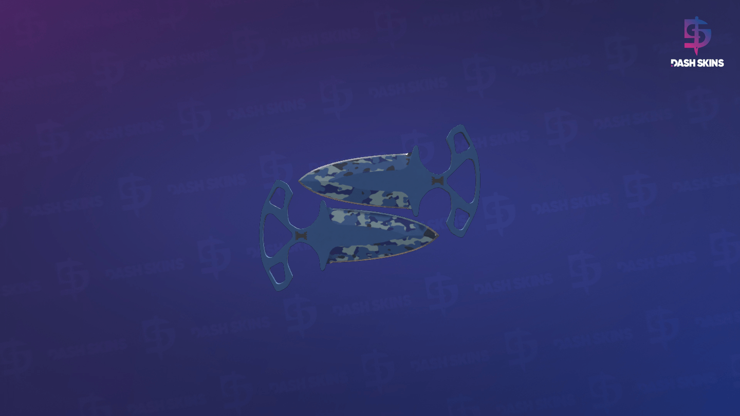 ★ Shadow Daggers | Bright Water (Factory New) Screenshot Playside