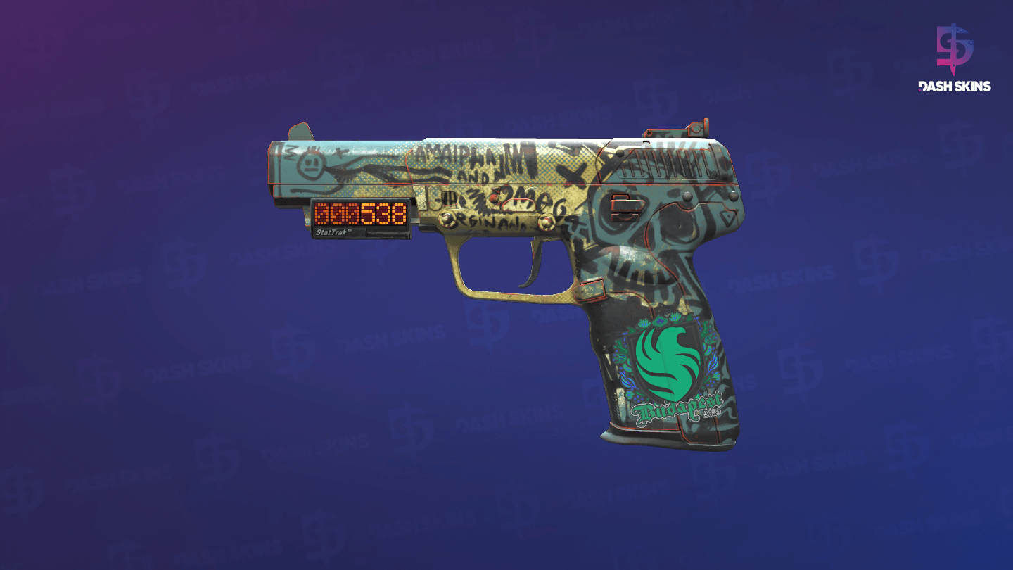 StatTrak™ Five-SeveN | Scrawl (Factory New) Screenshot Playside