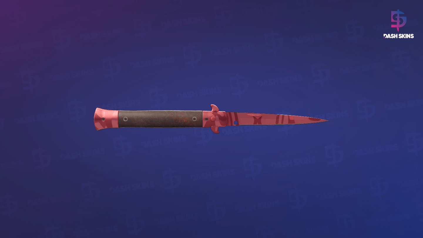 ★ Stiletto Knife | Slaughter (Minimal Wear) Screenshot Playside