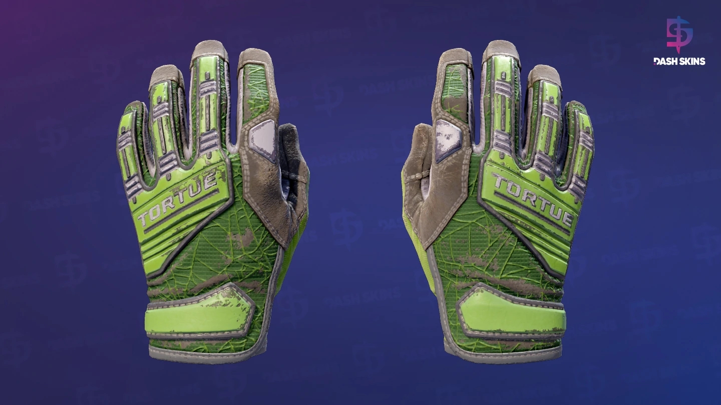 ★ Specialist Gloves | Emerald Web (Battle-Scarred) Screenshot Playside