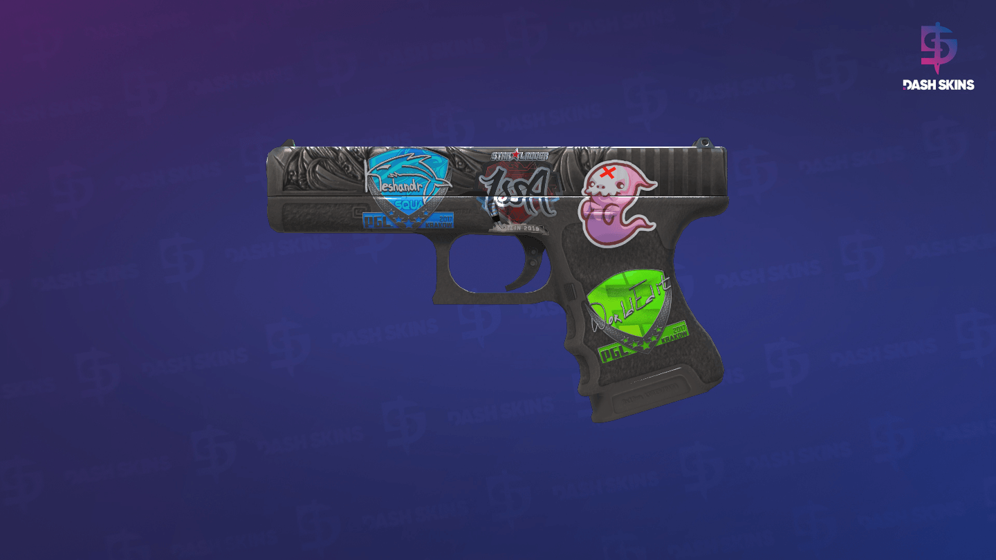 Glock-18 | Wraiths (Minimal Wear) Screenshot Playside