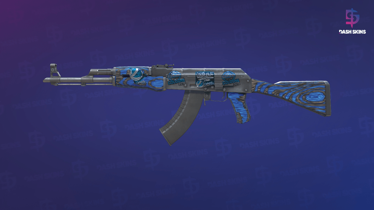 AK-47 | Blue Laminate (Factory New) Screenshot Playside
