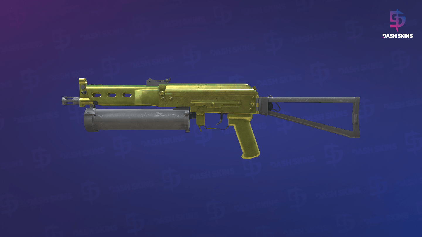 PP-Bizon | Brass (Factory New) Screenshot Playside