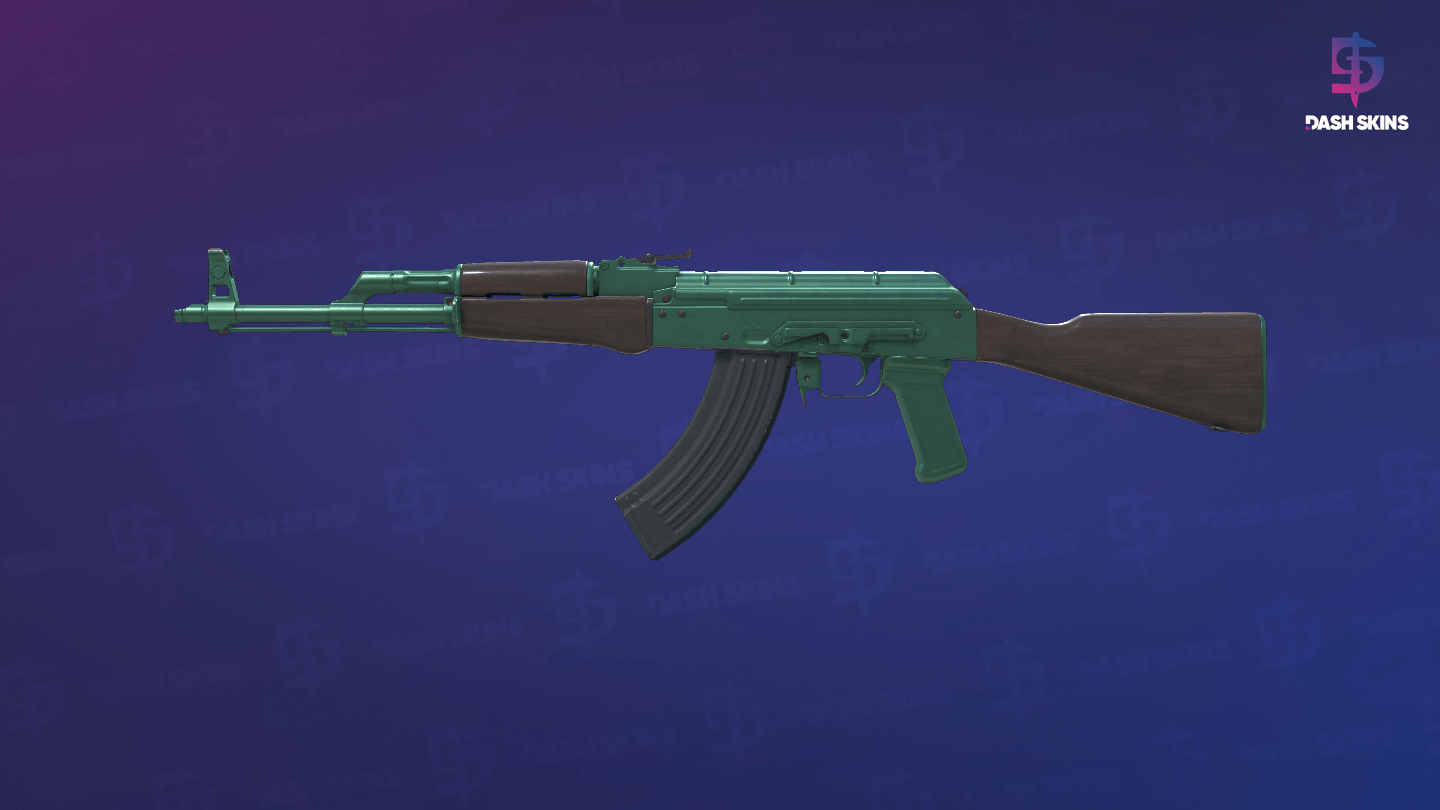 AK-47 | Wintergreen (Minimal Wear) Screenshot Playside