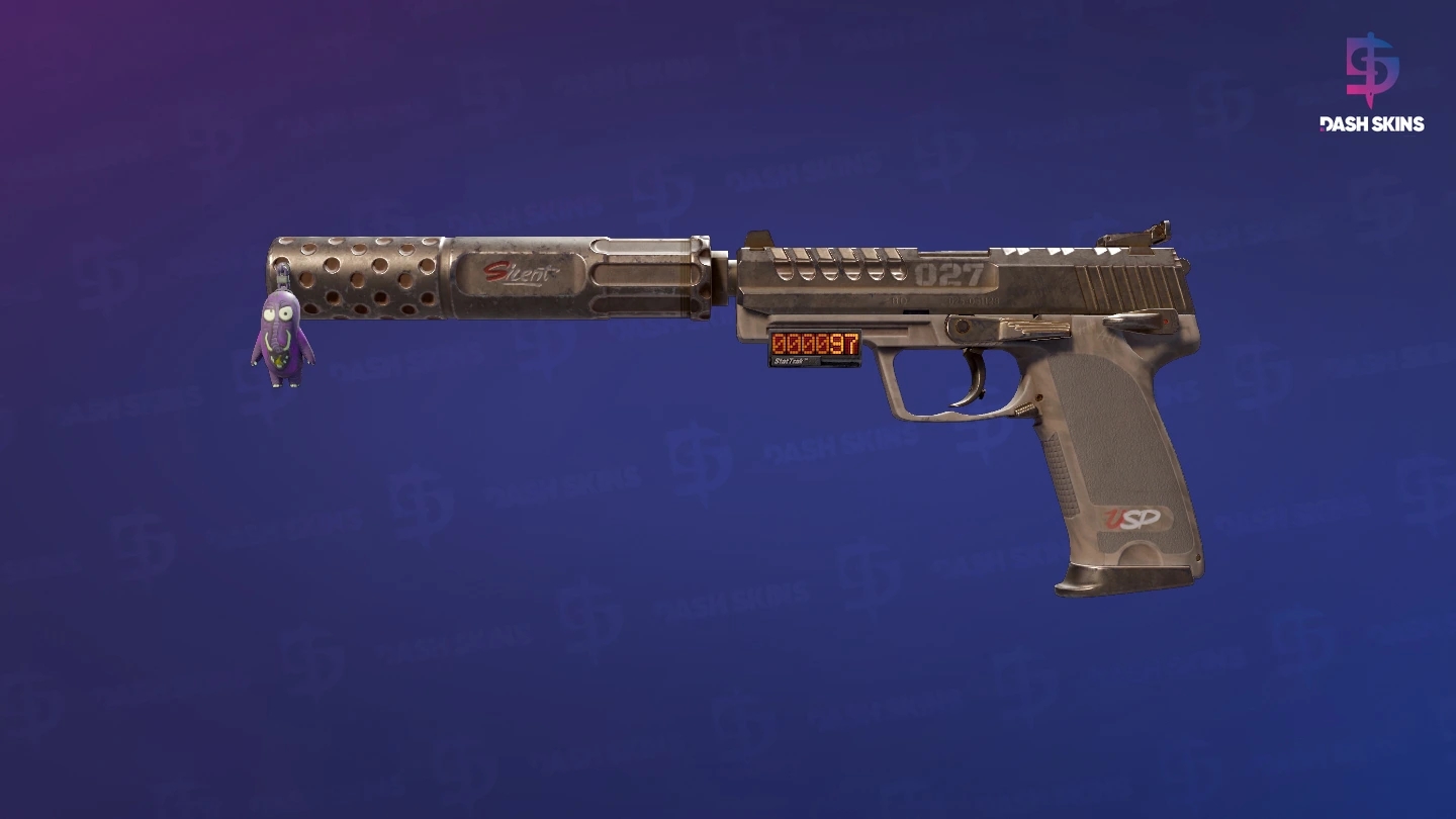 StatTrak™ USP-S | 27 (Well-Worn) Screenshot Playside