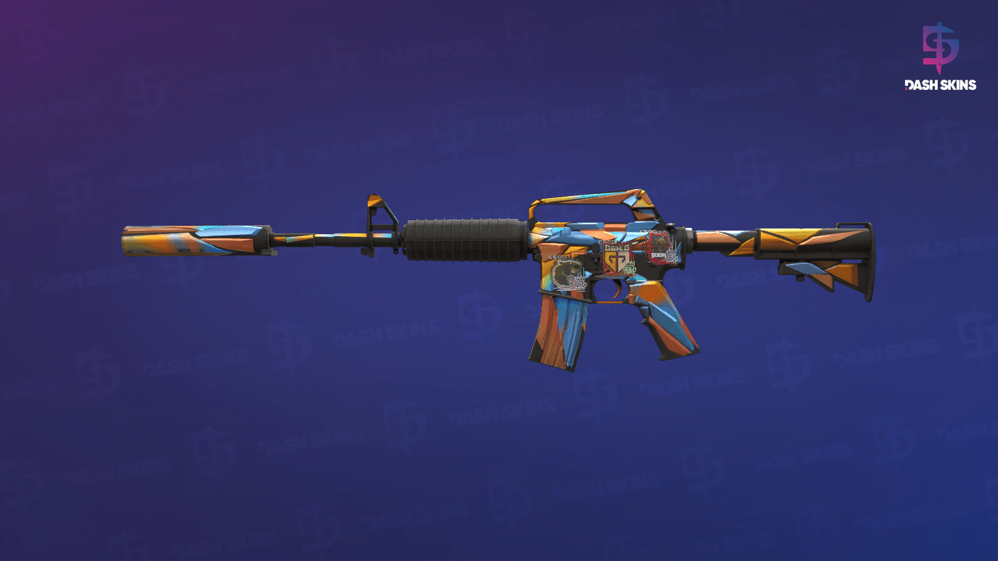 M4A1-S | Leaded Glass (Field-Tested) Screenshot Playside